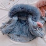 کاپشن جین اورجینال خز روسی ☃️ کد 90 - تصویر 8