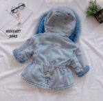 کاپشن جین اورجینال خز روسی ☃️ کد 90 - تصویر 6