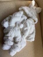کاپشن سرهمی و پاپوش پشمالو خرگوشی 🐰کد 99