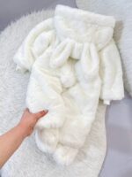 کاپشن سرهمی و پاپوش پشمالو خرگوشی 🐰کد 99 - تصویر 8