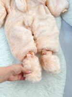 کاپشن سرهمی و پاپوش پشمالو خرگوشی 🐰کد 99 - تصویر 13