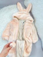 کاپشن سرهمی و پاپوش پشمالو خرگوشی 🐰کد 99 - تصویر 14