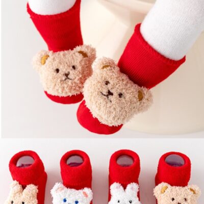 جوراب تدی حوله ای 🔥🐻