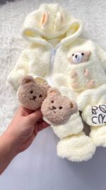 سرهمی و پاپوش خز تدی🐻 - تصویر 3