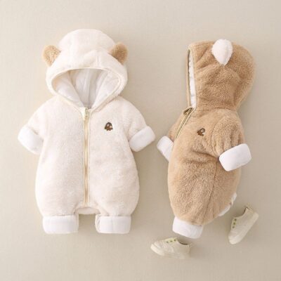 کاپشن سرهمی تدی گوش دار🐻