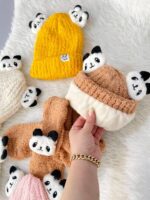 کلاه شال پاندا وارداتی 🐼 - تصویر 9