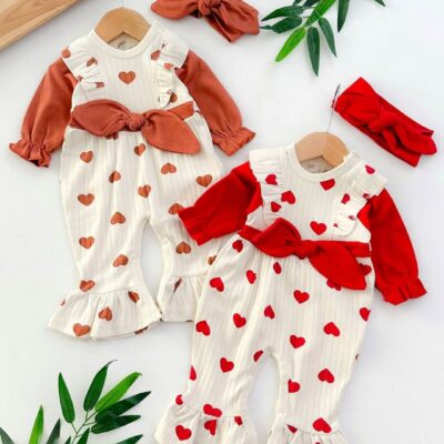 سرهمی و هدبند پاپیون کالکشن Love ❤️