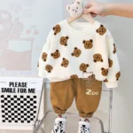 بلوز شلوار کتان تدی 🐻
