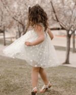 پیراهن پرنسسی ژورنالی بابونه Royal Bloom کد 565 - تصویر 4