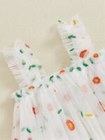 پیراهن پرنسسی ژورنالی بابونه Daisy Bloom🌸 کد 510 - تصویر 5