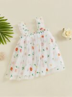 پیراهن پرنسسی ژورنالی بابونه Daisy Bloom🌸 کد 510 - تصویر 2