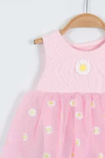 پیراهن پینترستی پرنسسی بابونه ترک🌸 کد ۲۲۵ - تصویر 7
