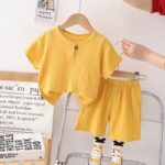بلوز شلوارک پینترستی موسلین وارداتی 😍 کد 415 - تصویر 2