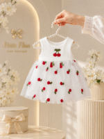 پیراهن پرنسسی آلبالو ترک 🍒 کد 215