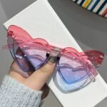 عینک فشن قلب وارداتی 😍 کد 930 fashion style - تصویر 5