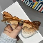 عینک فشن قلب وارداتی 😍 کد 930 fashion style - تصویر 6