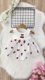 پیراهن پرنسسی آلبالو ترک 🍒 کد 215 - تصویر 2