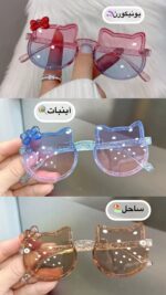 عینک فشن کیتی وارداتی 🎀 کد 940 Korean style - تصویر 9