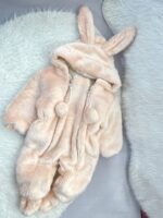 کاپشن سرهمی و پاپوش پشمالو خرگوشی 🐰کد 99 - تصویر 7