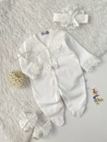 سرهمی و  هدبند پرنسسی دانتل کد 460 - تصویر 3