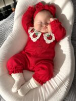 سرهمی و هد بند توت فرنگی 🍓 کد 675