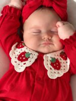 سرهمی و هد بند توت فرنگی 🍓 کد 675 - تصویر 4