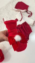 پاپوش ساقدار دونه برفی ❄️ وارداتی کد 673 - تصویر 3